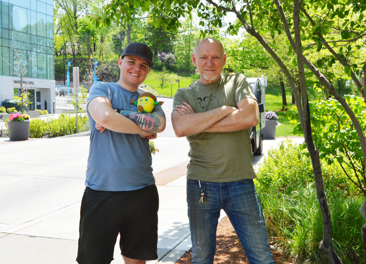 Naerissa Strossner and Steve Morrison