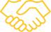 Icon: Shaking hands.