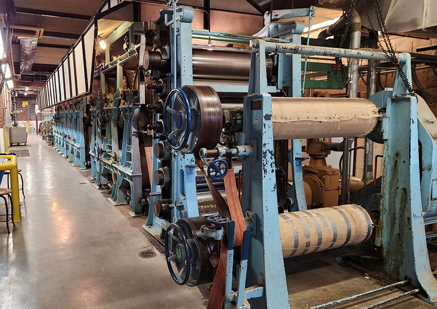 The ESF paper plant in Walters Hall