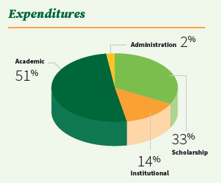 Expenditure allocation 