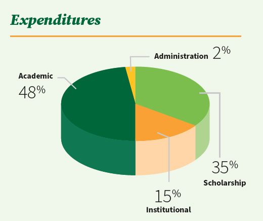 Expenditure allocation 