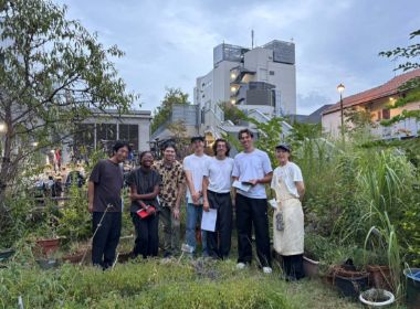 Group of off-campus students in Tokyo